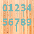 CAKE-NUMBERS.png Numbers cake toppers - numbers birthday cakes - Cake