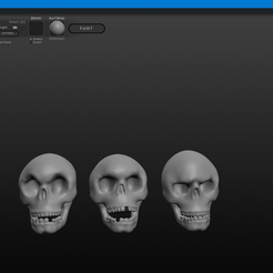 Sculptris-Alpha-6-Skull.sc1-10_16_2022-2_00_39-PM.png Файл OBJ Черепа・3D модель для печати скачать