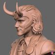 16.jpg Loki Bust - TV series 2021 - Marvel Comics 3D print model