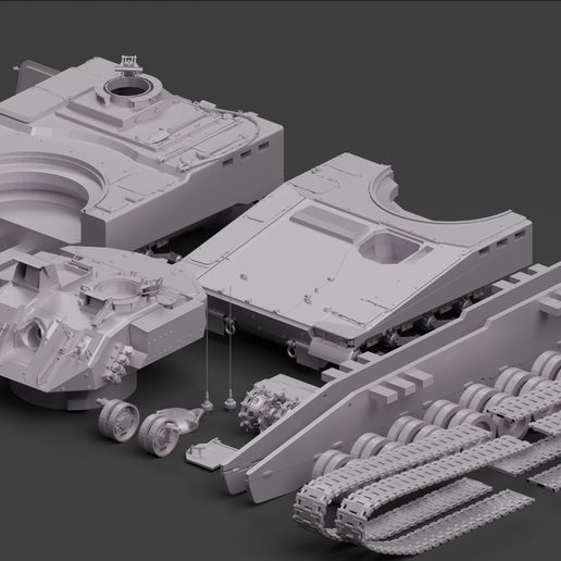 3D file Swiss CV90 CH 🐆 ・3D printing design to download・Cults