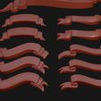 09.jpg Набор лент 3D модель