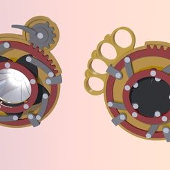 a017e0caf9119cc47e6729799c0161ba_display_large.jpg Free STL file Steampunk Iris flashlight・3D printable model to download