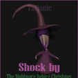 Mesa-de-trabajo-1_4.png 🌂Shock By The Nightmare Before Christmas character sculpture 3D STL (keychain)🌂