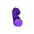 Small Mushroom Stem.stl Murloc on a Mushroom