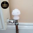 Mushroom-valve-cover4.jpg Mushroom Radiator Valve Cover STL | 3D Printable Cap | Fits 20-21mm Valves | Fun Home Decor