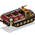 2eafeeb8-5486-4b19-994f-5046d8192081.png Yellow Artillery Tractor Fire Truck with Movements