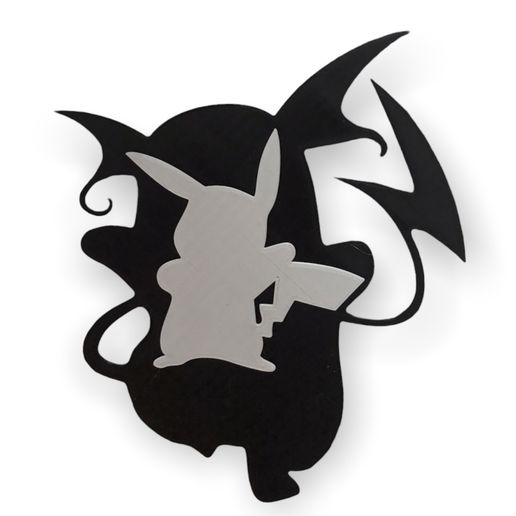 Deco Pokemon - Pikachu / Raichu 3D model