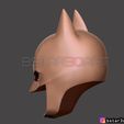 14.jpg Batman Helmet-The Batman 2021-Robert Pattinson-DC comic Fan Art 3D print model