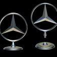 10.jpg Mercedes Benz Logo, Set From 1902 to 2021, and keychain Mercedes AMG Club, File STL for all 3d Printer