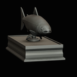 Salmon-statue-box-1-33.png fish sculpture of a Atlantic salmon / salmo salar with storage space / for 3d printing