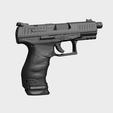 W2.png Walther PPQ Q4 and magazine 3d scan