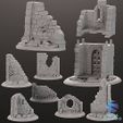 2-29.jpg "Fallen Kingdom" Ultimate Scenery Bundle - 22 High-Detail STL Models