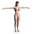 3.jpg Beautiful Naked woman 3D model