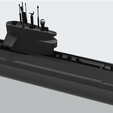 Zwaardvis-8.png Zwaardvisklasse / Swordfish class Submarine for RC scale 1/50