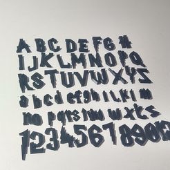 Completo-2.jpg Fichier STL Signet Alphabet Harry Potter・Modèle pour imprimante 3D à télécharger, marianaippolito
