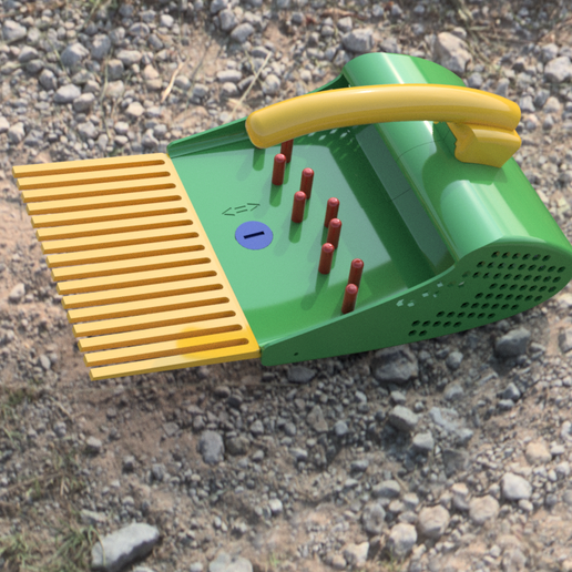 Beerenpflücker Mit Griff - Rostfreier Obsternter Für Heidelbeeren & Brombeeren