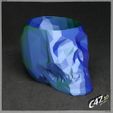 SkullV_lowP_1.jpg Jarrón calavera Low-Poly