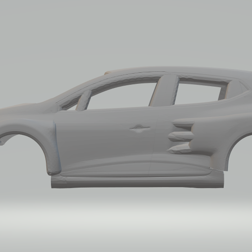 3D file renault clio rallycross 🥵 ・Model to download and 3D print・Cults