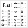 F_Info.png Lightsaber Builder, Modular Lightsaber, Millions of Combinations, [150 pieces]