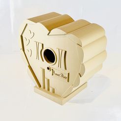 878D00F4-0958-4C28-9188-0D54F5226A5B.jpeg Fichier 3D gratuit Maison d'oiseau de l'amour・Objet à télécharger et à imprimer en 3D