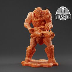 STL file Lambent Berserker - Gears of War 3 ultra detailed high-poly STL 3D  print model 🚗・3D print design to download・Cults