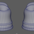 Halloween_Shoes_Wireframe_06.png Halloween slippers