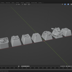 All.png STL file Different Models for Keycaps・3D printable model to download