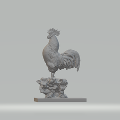 1.png Datei STL Hahn 3D-Druckmodell・Design für 3D-Drucker zum herunterladen