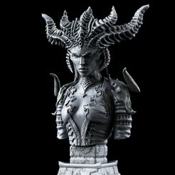 Diablo-Lilith_1.jpg Buste de Lilith de Diablo IV