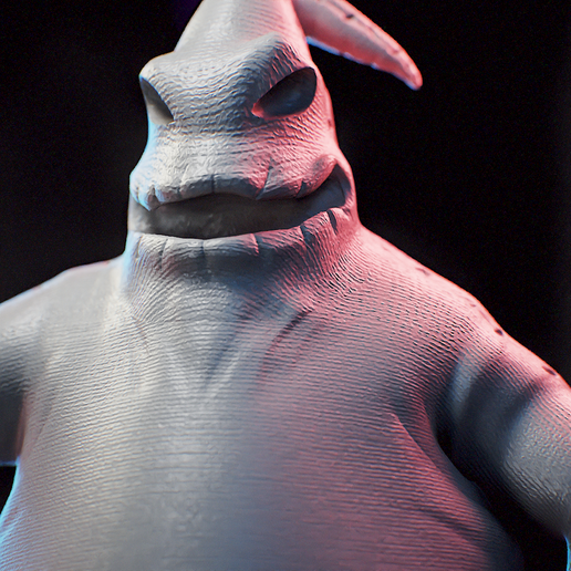 Oogie Boogie full character from The Nightmare Before Christmas - El personaje de Oogie Boogie de «Pesadilla antes de Navidad»