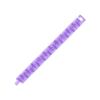 Bracelet_THICK_21cm.stl BRACELET-Meander Pattern