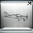 king-air-c90a.png Wall Silhouette: Airplane Set