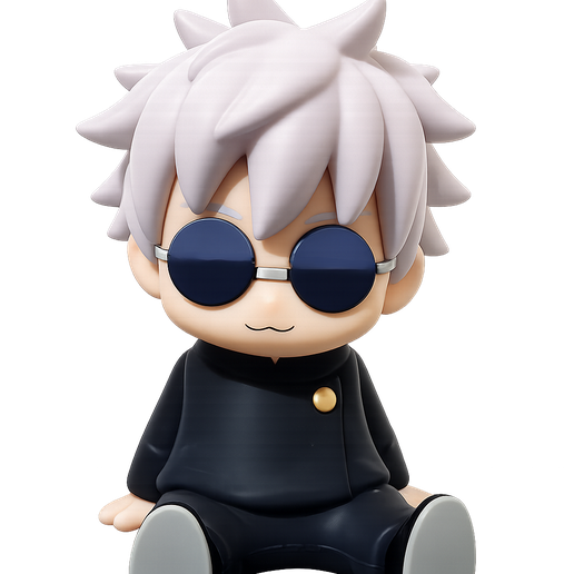 Chibi Baby Gojo Satoru – Jujutsu Kaisen 3D Model