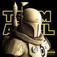 041921-Star-Wars-Boba-Promo-Post-024.jpg Boba Fett Bust - Star Wars 3D Models - Tested and Ready for 3D printing