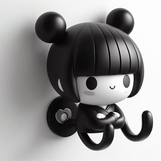 Human Style Hook Wall Mounted Decorative Modern Organizer