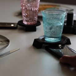 IMG_0938.jpg Free STL file Phone top/cupcap: Glow light・3D print object to download
