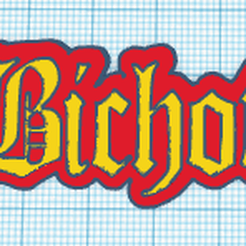 bicho-2.png Archivo STL llavero bichota 2・Plan de impresora 3D para descargar