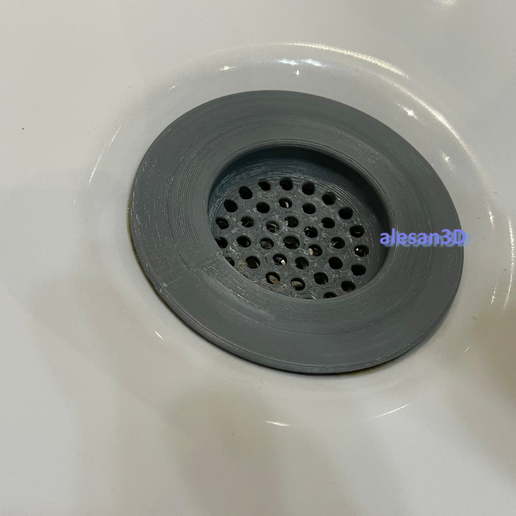 🛁 3D stl washbasin filter・Archivo STL para Impresión 3D・Cults