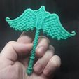1.jpg STL file Rune scepter・3D print model to download