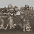 Sisters_of_the_Knee.png Free STL file Sisters of the knee・3D printing design to download