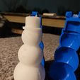 Untitled.jpg Snowman mold - makes 6.5" snowmen, perfect for kid fun in the snow or for decorating your front porch in the winter! Works at the beach too!