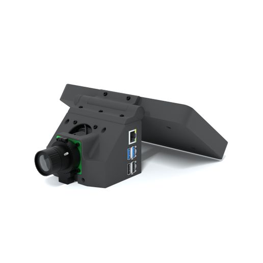 Raspberry Pi 4 - HQ Camera Case 3D model