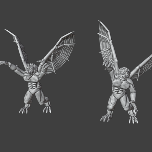 Free STL file Chaos Furies 🎲 ・3D printer design to download・Cults