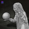 4.jpg Sybill Trelawney Harry Potter Action Figures Custom Action 3D print model