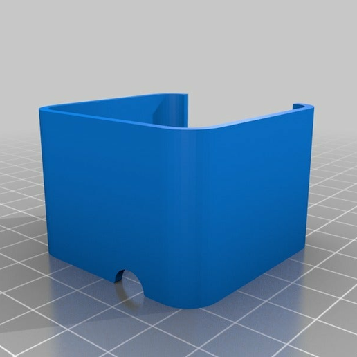 5b1c6f8cd7c153b6e9b2d7f194d48074.png Download free STL file X axis stepper pulley cover Ender 2 • 3D print template, Saran