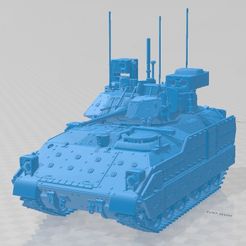 BMP-Bradley-M2A3-2005-1.jpg 3D file BMP Bradley M2A3 2005 Printable Tank・3D printable design to download