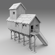 3.png World War II Architecture - building on stilts
