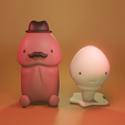 Dad1.png OCHINCHIN CUTE FIGURE DAD + SON SPERM/ PENIS CUTE FIGURE / Father's Day