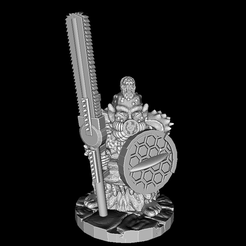 Space-Orq-Chain-Blade.png STL file Cyber Goblinoid Dragoon・3D printing design to download