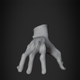 Hand_Wednesday_random1.png Wednesday Addams Family Hand for Cosplay 3D print model